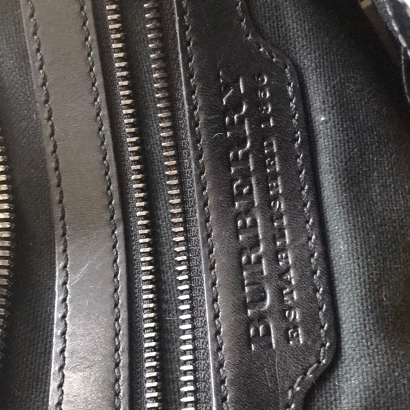 Rare Classic Authentic Burberry canvas BAG. - Picture 5 of 5